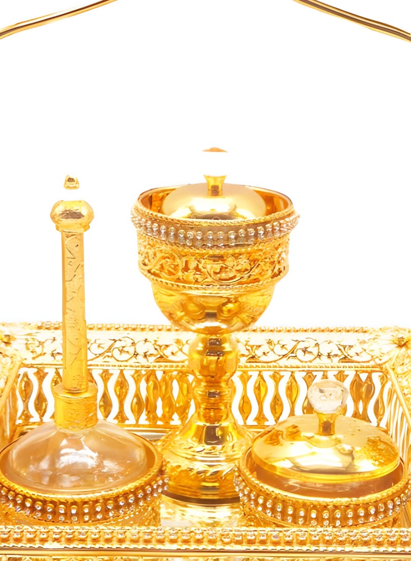 Premium Arabian Incense Burner Set Home Decore and Fragrance