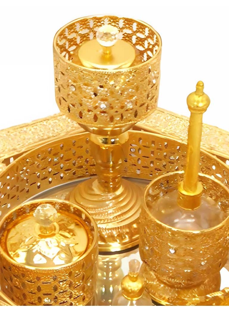 Premium Arabian Incense Burner Set Home Decore and Fragrance