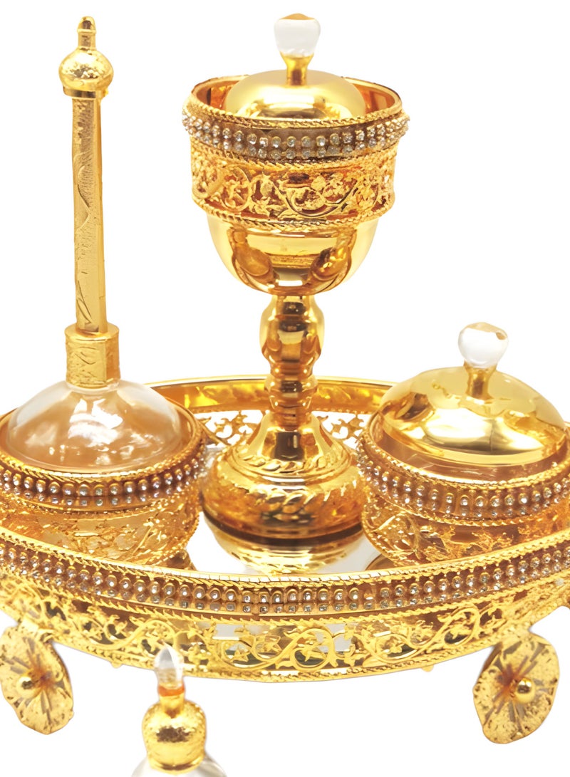 Premium Arabian Incense Burner Set Home Decore and Fragrance