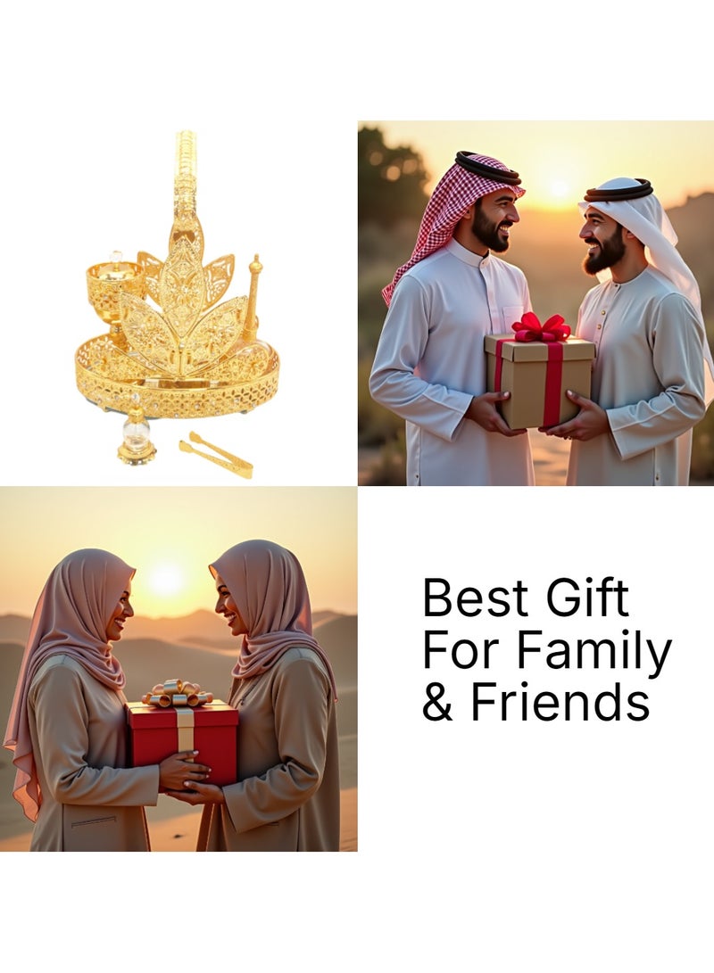 Premium Arabian Incense Burner Set Home Decore and Fragrance