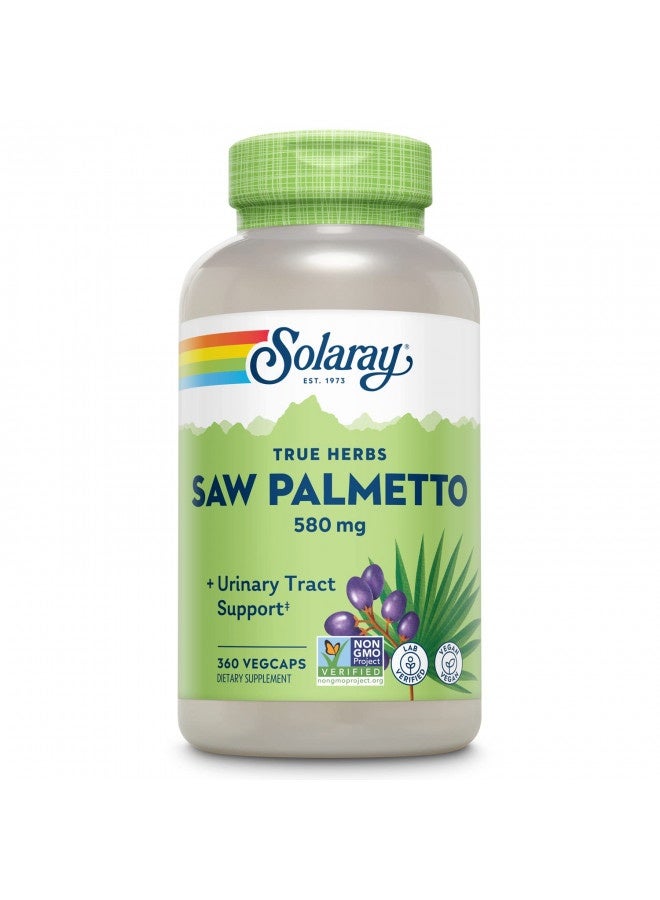 SOLARAY Saw Palmetto Berry 580mg 360 VegCaps