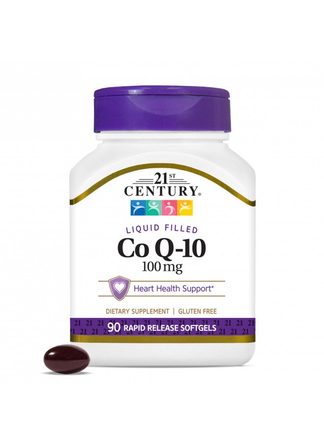 21st Century Co Q10 100 mg Softgels, 90 Count