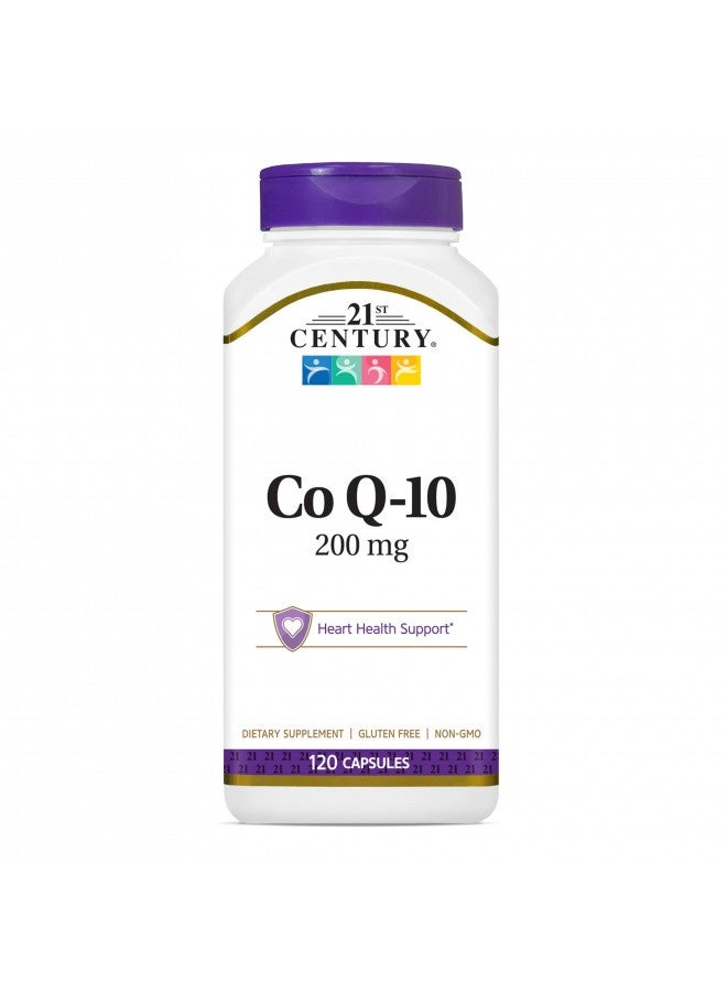 21st Century Co Q10 200 mg Capsules, 120 Count (27435)