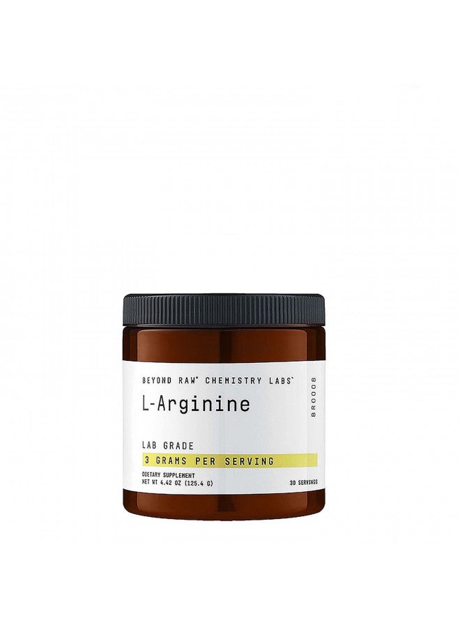BEYOND RAW Chemistry Labs L-Arginine Powder | Fuels Exercise and Supports Recovery | 30 Servings