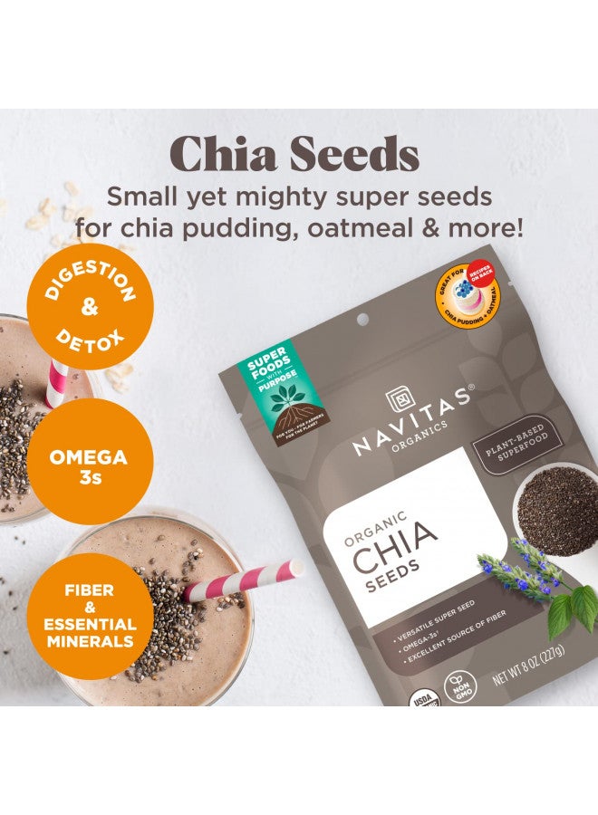 Navitas Organics Chia Seeds (8oz)