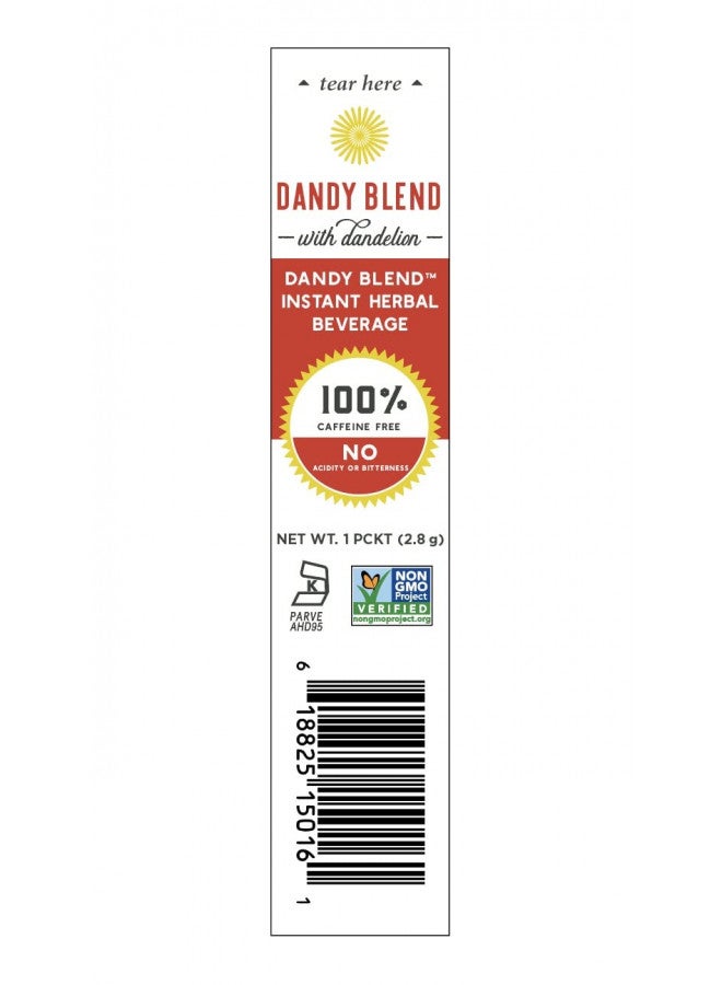 25 Individual Servings of Original Dandy Blend Instant Herbal Beverage with Dandelion, 2.5 oz Box