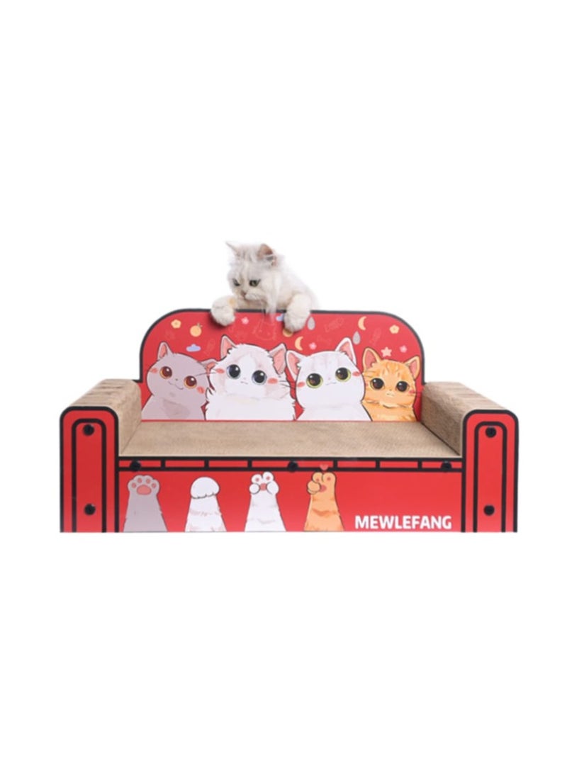 Cat Sofa,- L -  Cat Sofa Bed Furniture Protector Cat Bed Cat Nest Durable Grinding Board Scratching Board