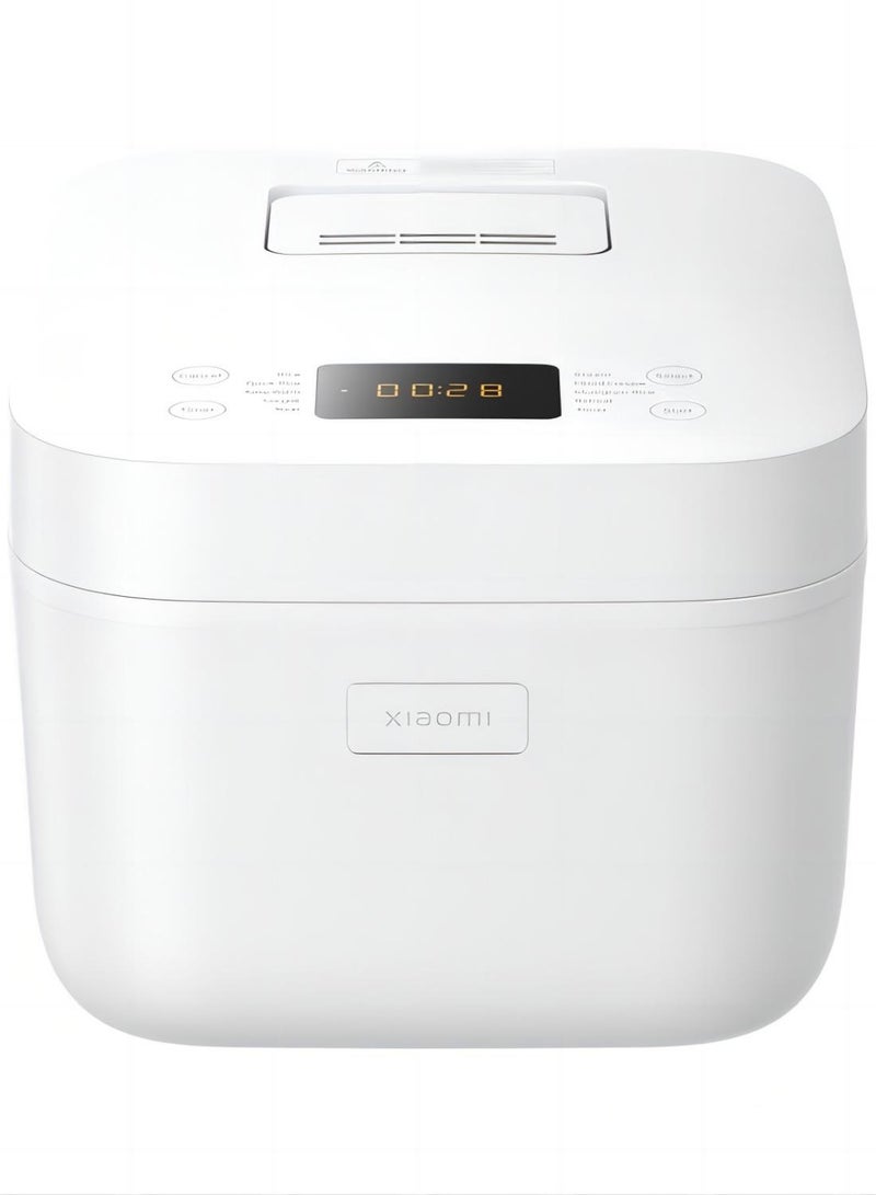 Multifunctional Rice Cooker 4L,Large Capacity 860W Appointment function Non-stick  Inner Pot Quick Cook 4 L 860 W MFB090-1 White