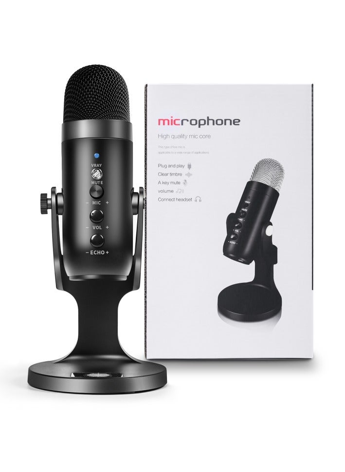 Jmary Multifunctional USB Recording Microphone (MC-PW8)