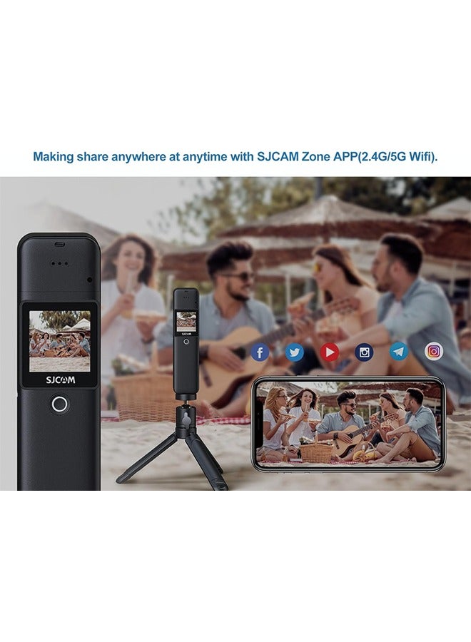 SJCAM C300 4K30fps Action Camera 3800mAh Battery Sport Camera with Touch Screen 8xZoom 96ft Underwater Camera Accessories Kit for Outdoors Activities