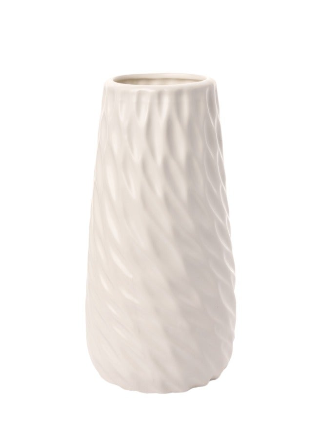 Ceramic Vase Base  Elegant ceramic base vase, ideal for floral arrangements and decor