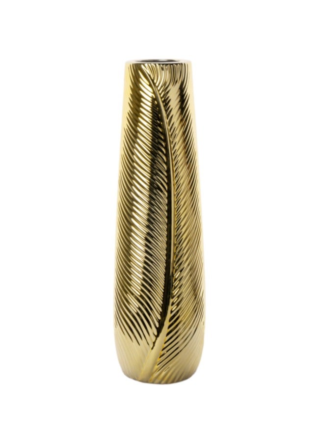 Ceramic Vase Glam  Glamorous ceramic vase with a touch of sparkle for elegant settings