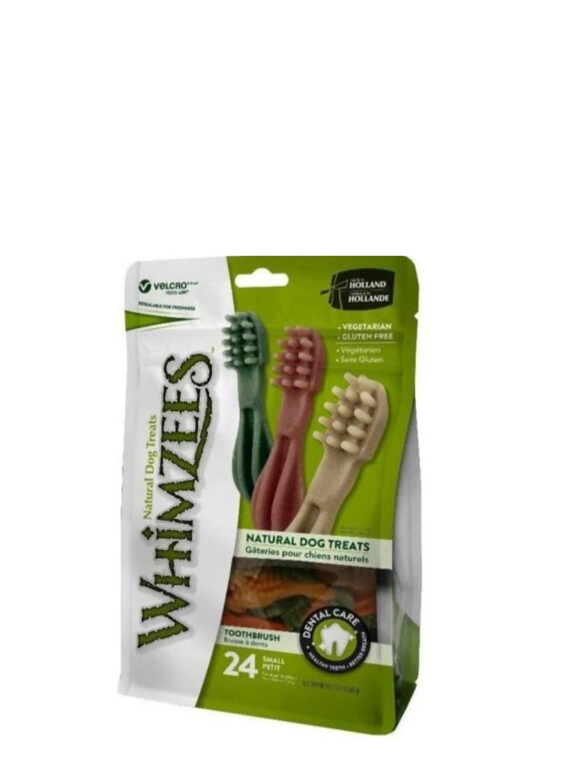24 Stix Toothbrush Dental Treats Small