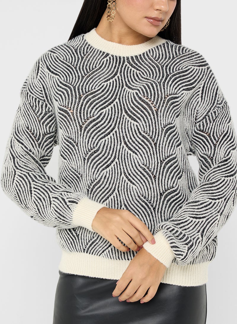 Printred Crew Neck Sweater