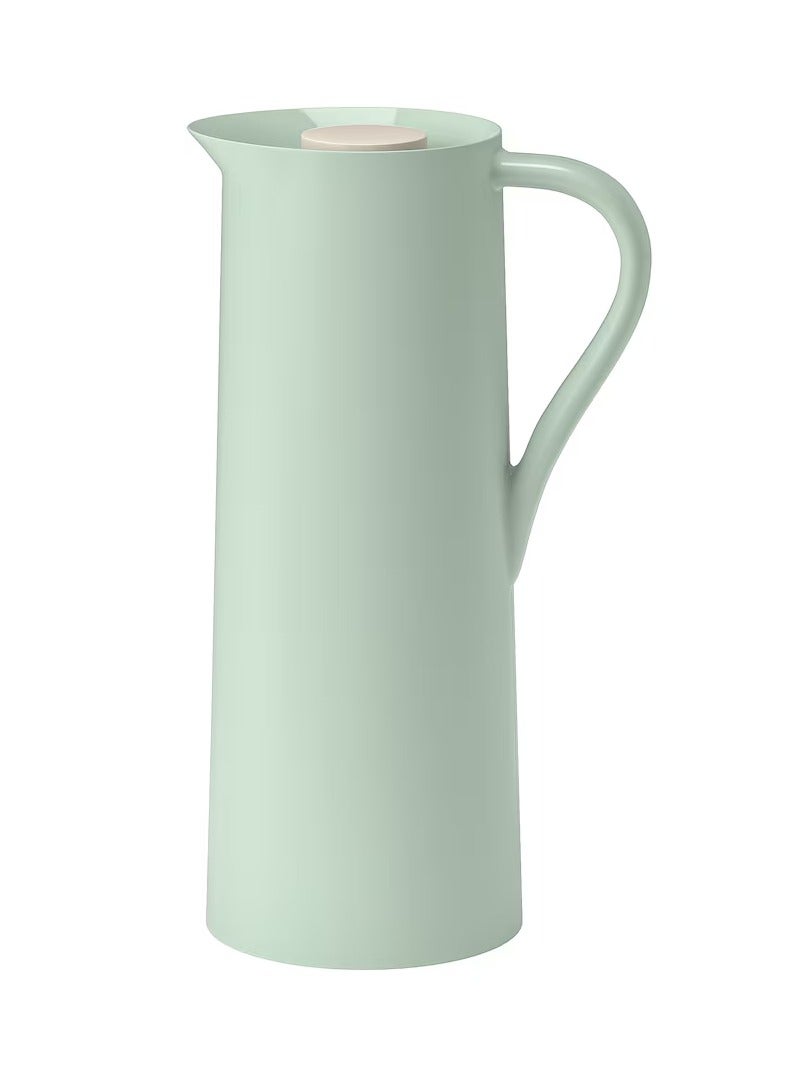 Vacuum Flask 1 L in Light Green/Beige - Sleek and Functional