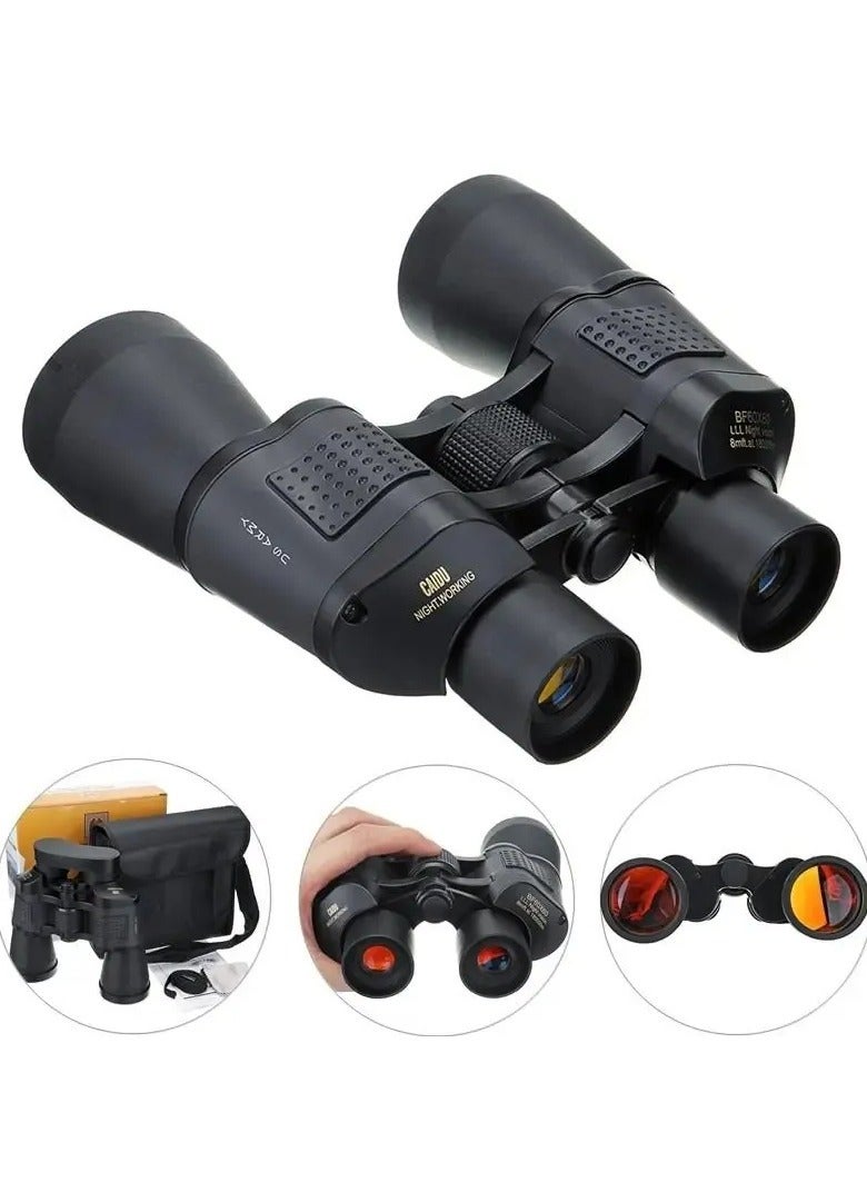 HD Monocular, Outdoor Handheld Binoculars Telescope 60x60, High Magnification, High Definition, HD Optic Day Night Vision Telescope Camping Hiking