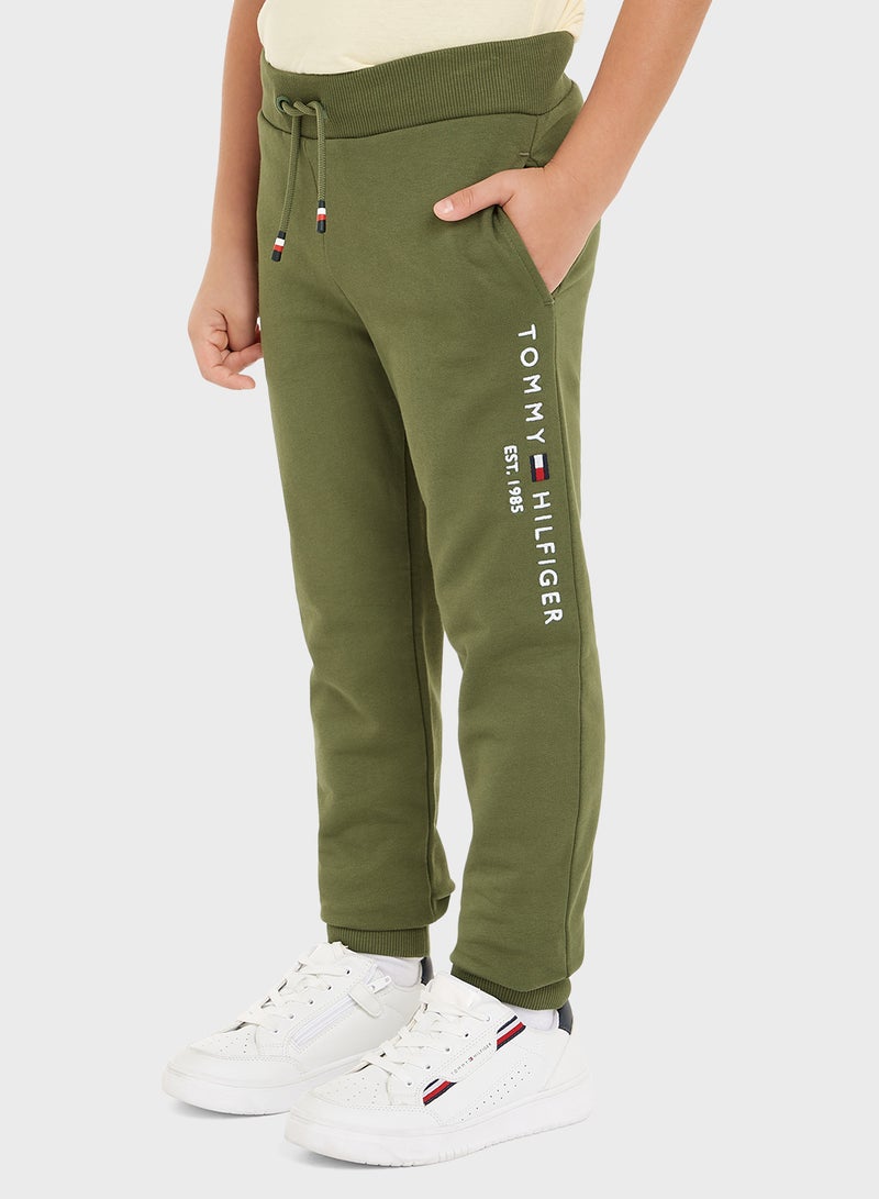 Youth Logo Cuffed Sweatpants