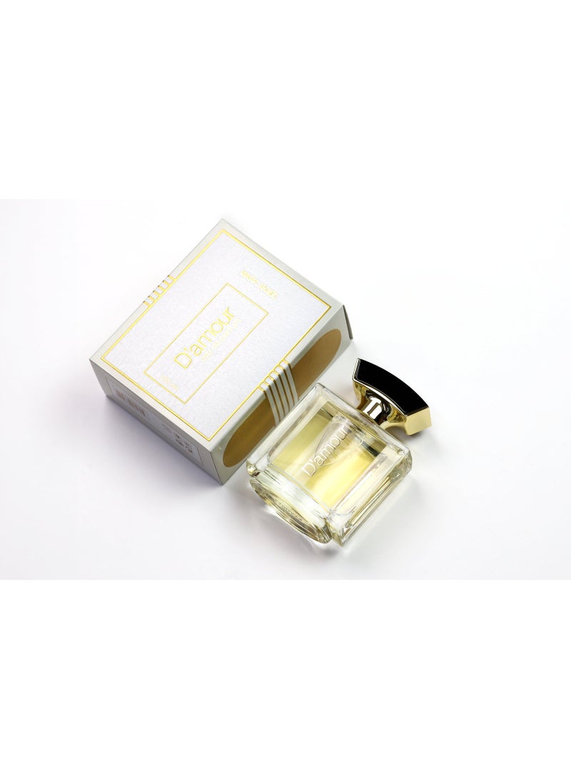 D'Amour 100ml Unisex Eau De Parfum - Embrace Timeless Romance