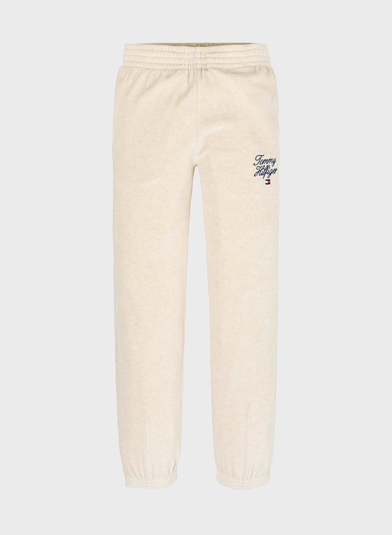 TH SCRIPT VELOUR PANT