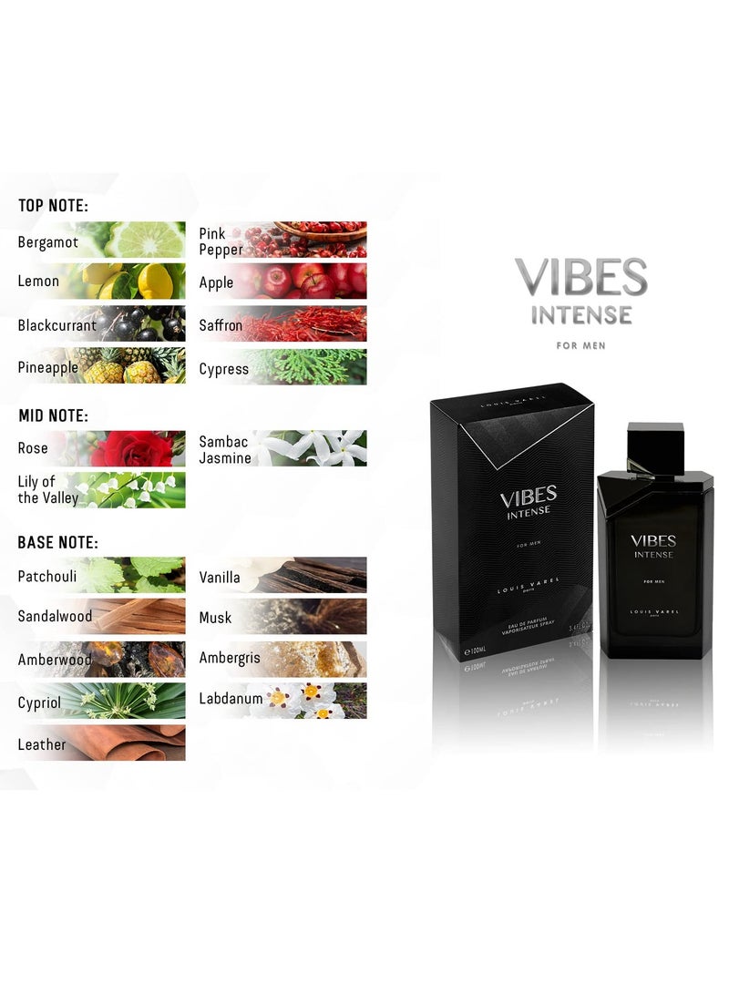 LOUIS VAREL VIBES INTENSE EDP MEN 100ML