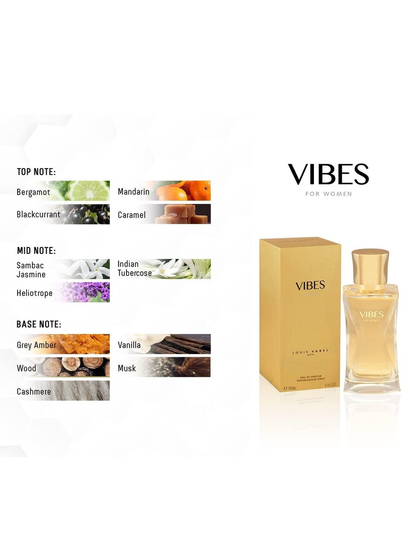 LOUIS VAREL VIBES WOMEN EDP 100ML