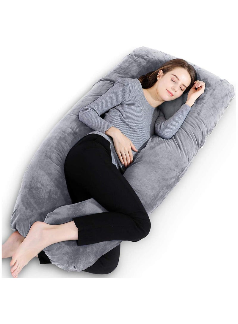 Pregnancy Pillows for Sleeping, U Shaped Full Body Pillow for Maternity Women