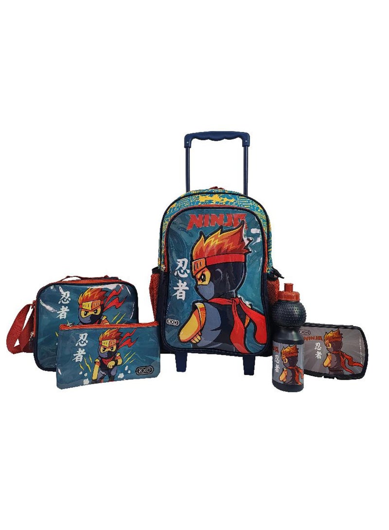 Roco Ninja 5-in-1 Value Set Trolley Bag with Accessory
