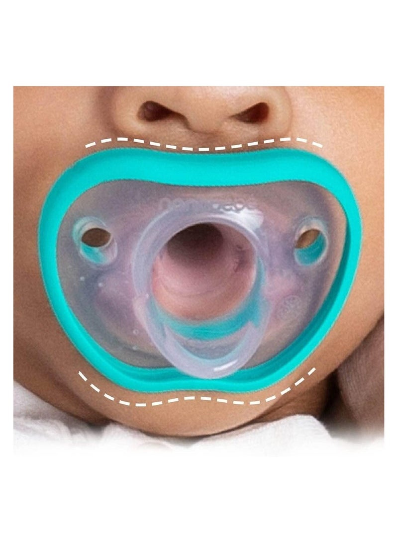 Pack Of 4 Flexy Baby Pacifiers 3 Months+