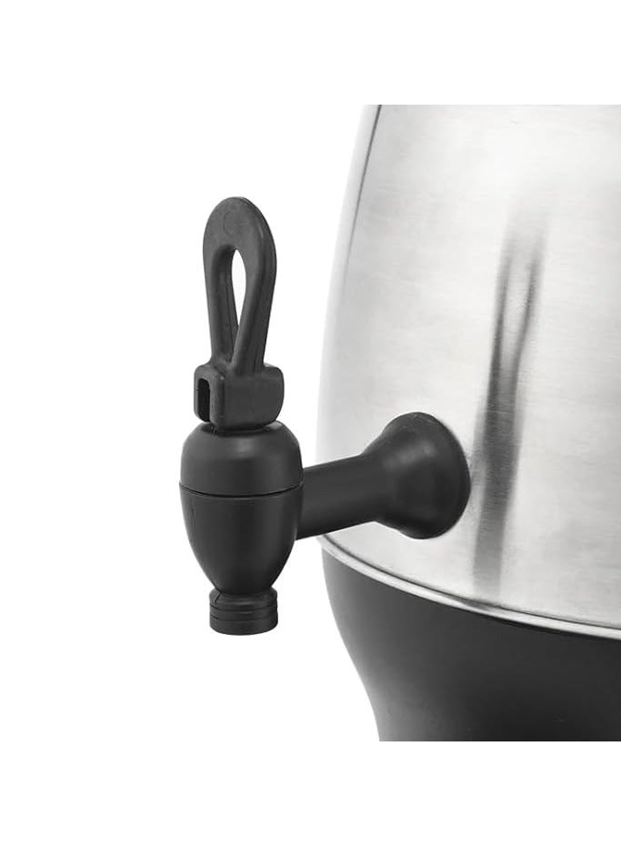 Electric Tea Kettle Samovar And Tea Maker Russian Turkish Kettle SAMOVAR 4 Litre 1350 Watt SK-SH-1068