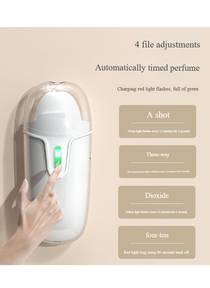 Mini aromatherapy machine, small humidifier, wall-mounted, suitable for room, home, office, nano atomization, waterless essential oil aromatherapy machine