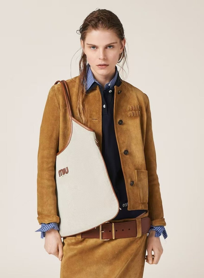 MIU Ivy canvas tote bag Shoulder
