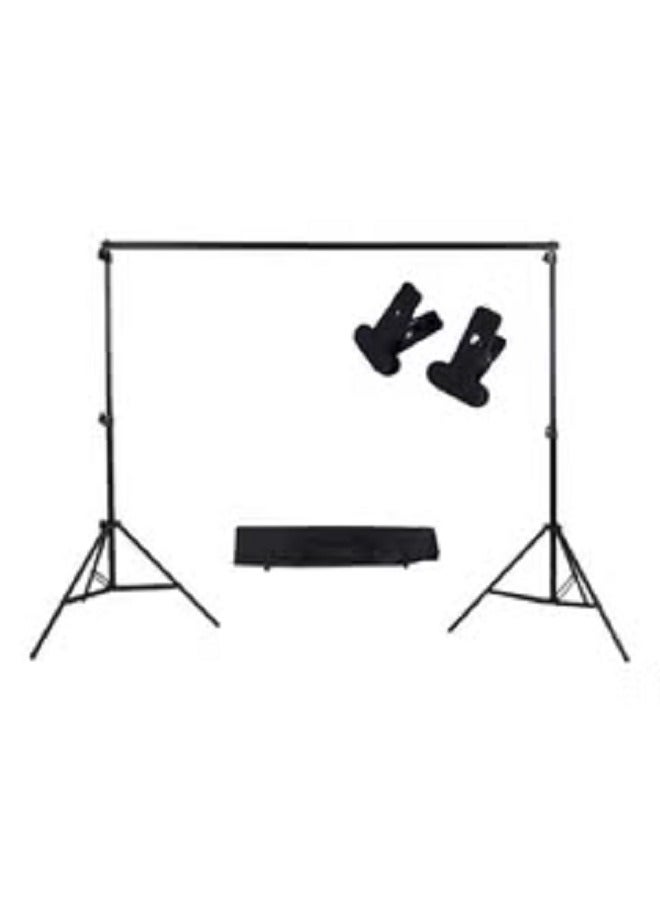 Adjustable Backdrop Crossbar Kit Black