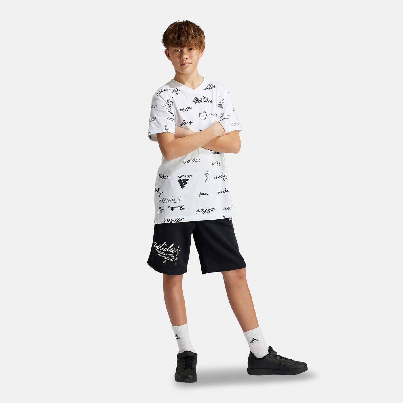 Kids' Brand Love Shorts