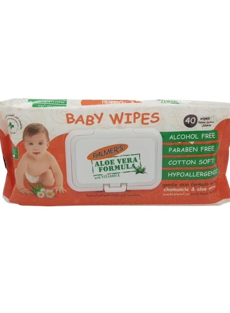 Pack Of 40 Baby Wipes Flow