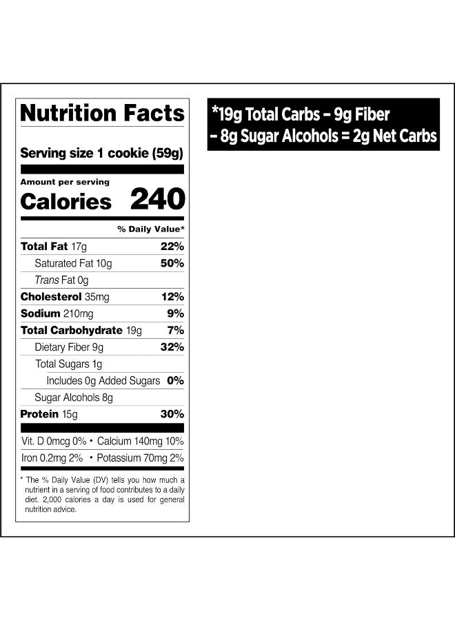 Quest Nutrition Chocolate Chip Protein Cookie; Keto Friendly; High Protein; Low Carb; 12 Count