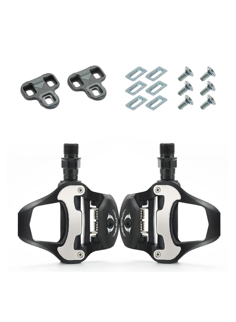 Ultralight SPD Clipless Road Bike Pedals 9/16 Compatible with Shimano for MTB Spin Indoor Cycling