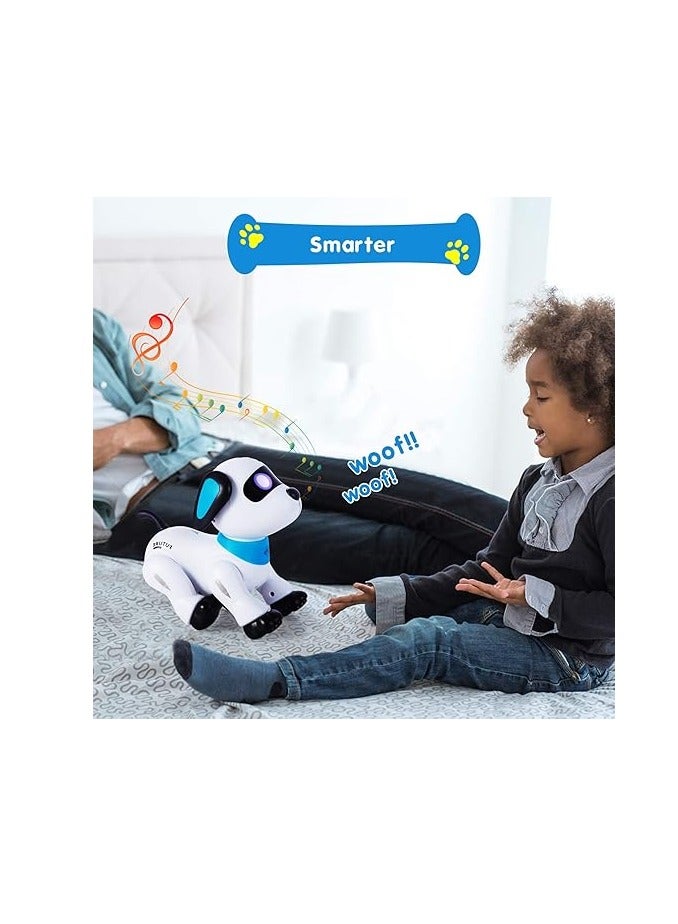 Remote Control Robot Dog - RC Imitate Pet Dog - Music, Dance, Action Programming, Touch Interaction - Smart Puppy - Kid Toy