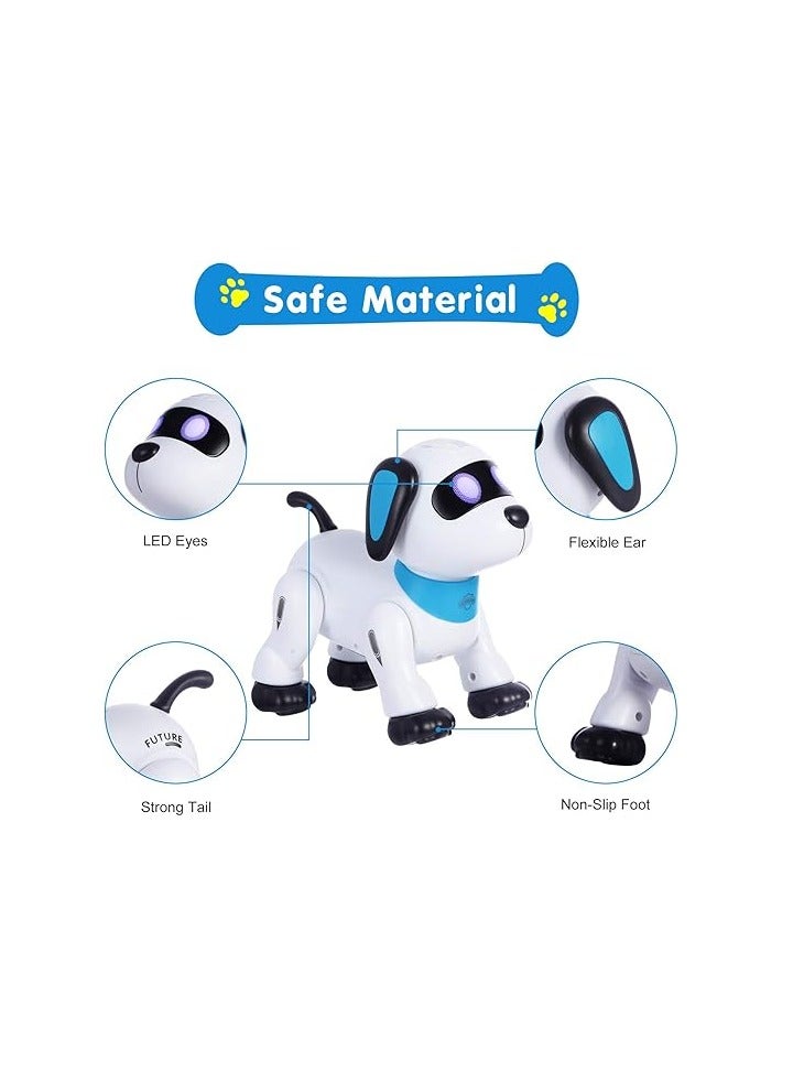 Remote Control Robot Dog - RC Imitate Pet Dog - Music, Dance, Action Programming, Touch Interaction - Smart Puppy - Kid Toy