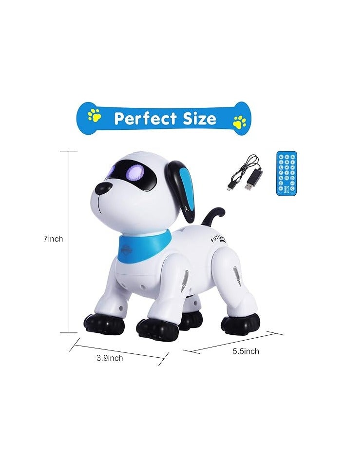 Remote Control Robot Dog - RC Imitate Pet Dog - Music, Dance, Action Programming, Touch Interaction - Smart Puppy - Kid Toy