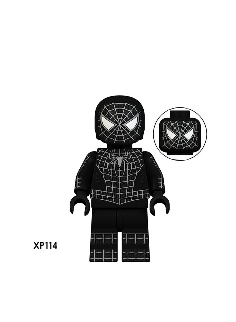 8-Piece Spider-Man Series Building Blocks Minifigures Model Toys Suitable For Boys Gifts Bag Pack