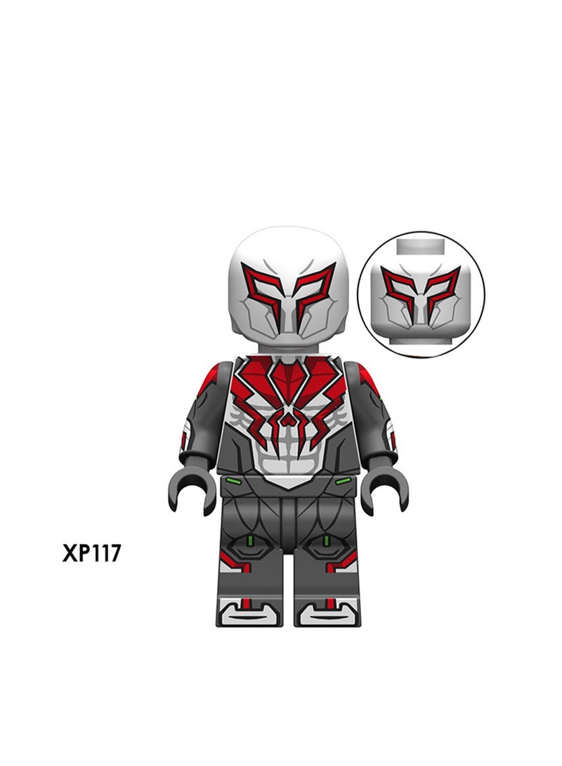 8-Piece Spider-Man Series Building Blocks Minifigures Model Toys Suitable For Boys Gifts Bag Pack