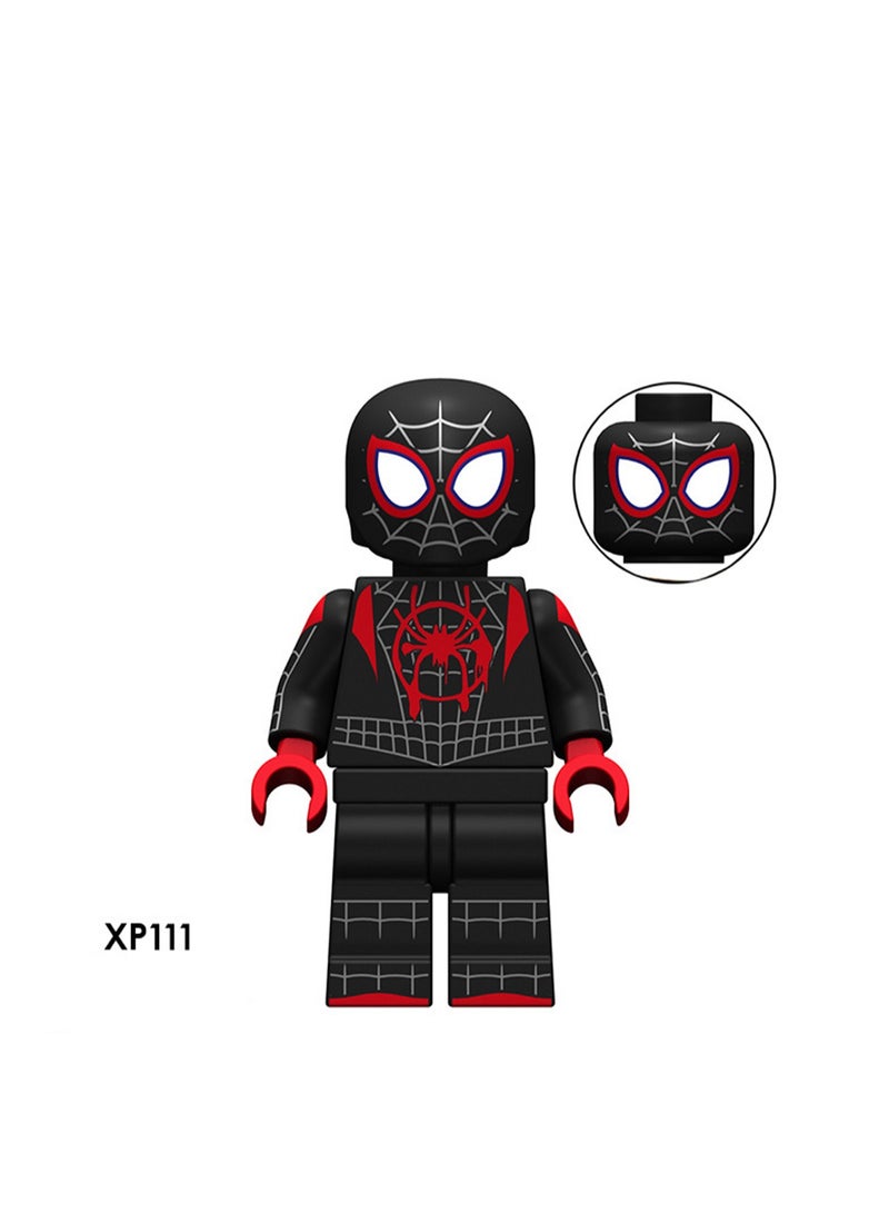 8-Piece Spider-Man Series Building Blocks Minifigures Model Toys Suitable For Boys Gifts Bag Pack