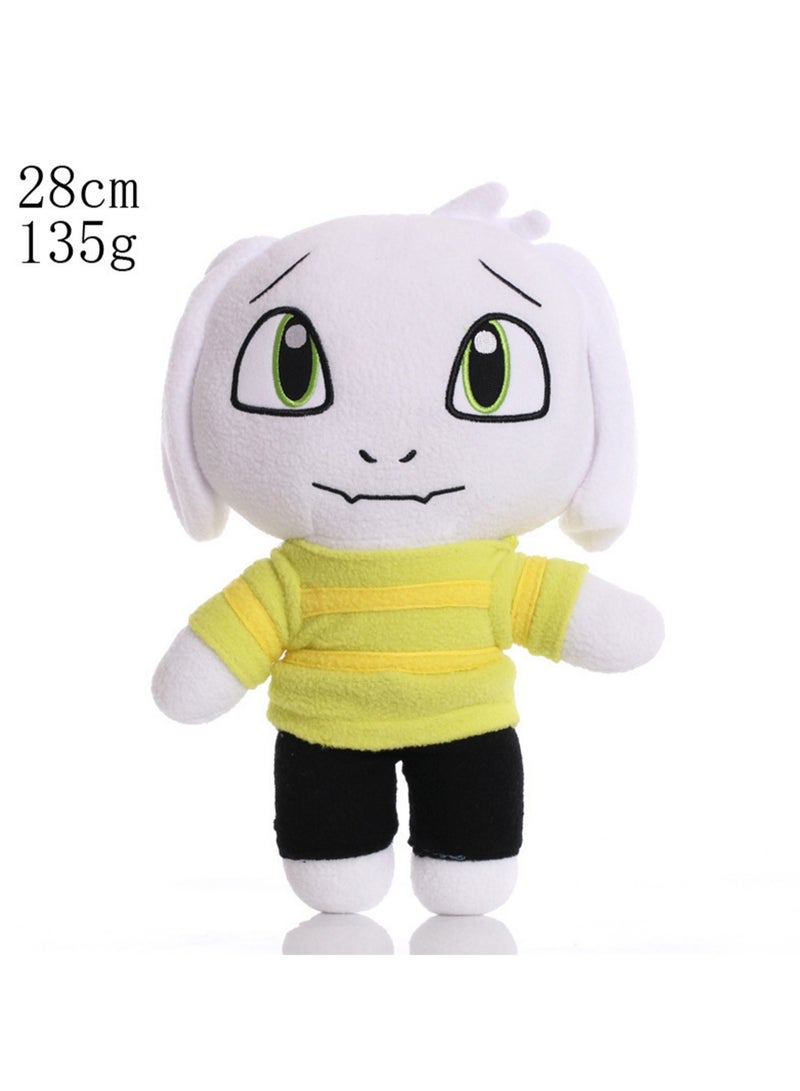 Undertale Plush Toy Game Peripheral Doll Cartoon Character Children's Birthday Gift (Mengmeng)