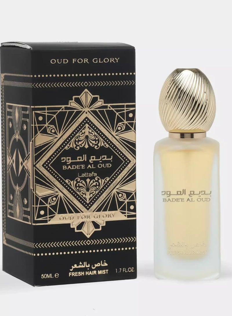 Badee Al Oud Hair Mist Hair Unisex 50ml by Lattafa