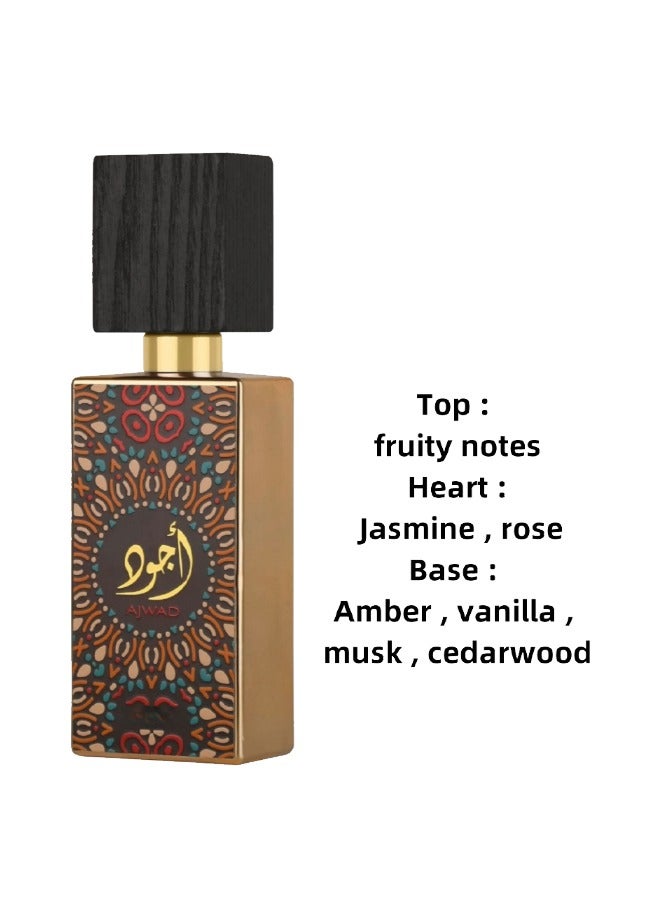 AHAKAC AJWAD Arabian Style Desert Dream Perfume - 100ml Unisex Gift Box