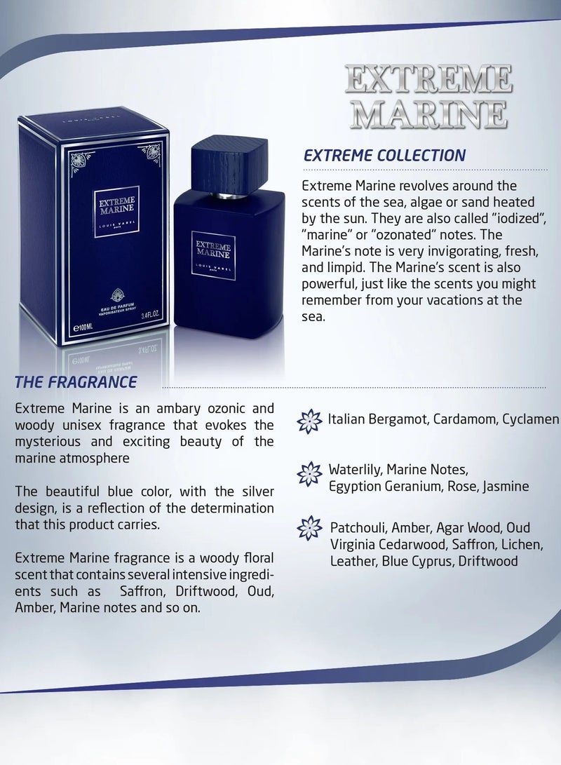 LOUIS VAREL EXTREME MARINE EDP 100 ML