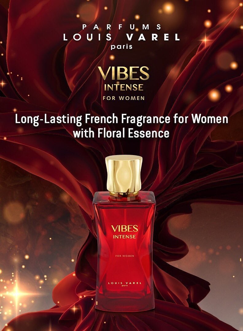 LOUIS VAREL VIBES INTENSE EDP WOMEN 100ML