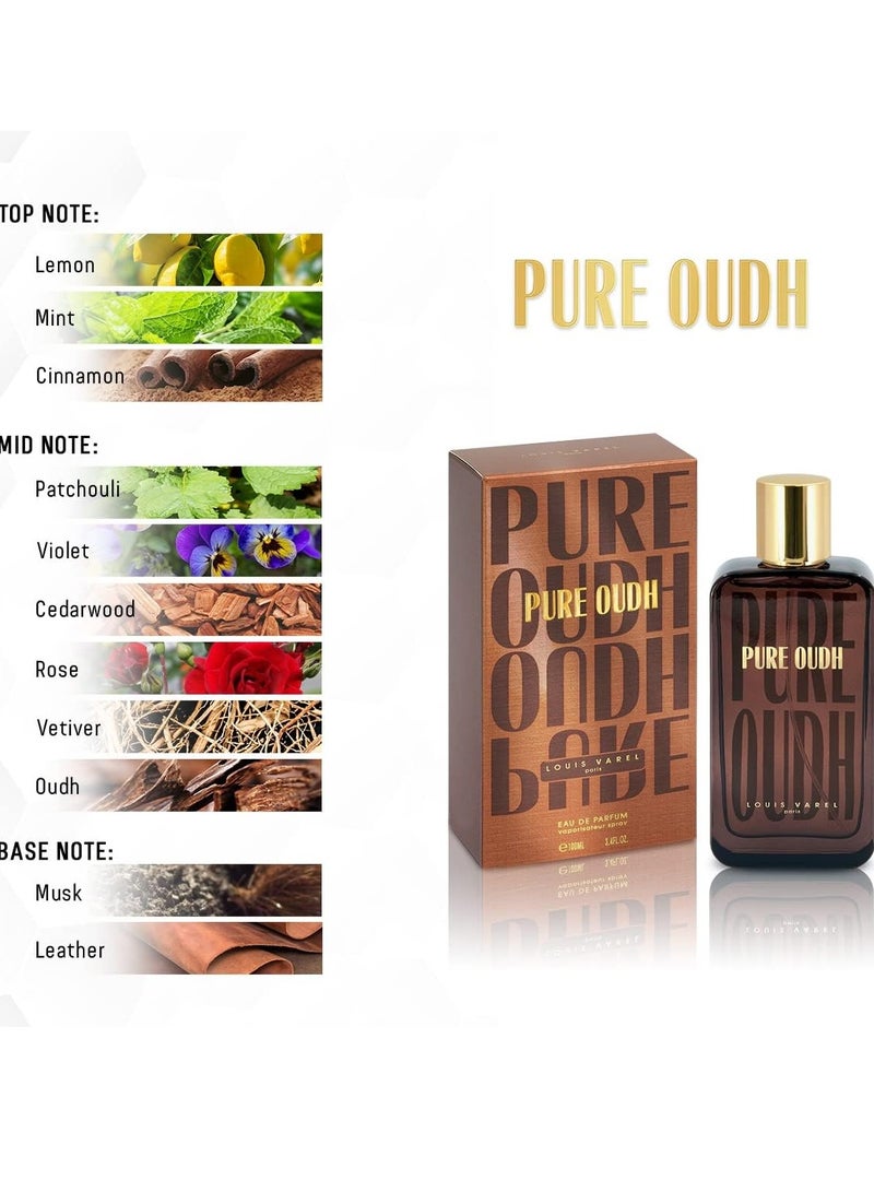 LOUIS VAREL PURE OUDH EDP UNISEX 100ML