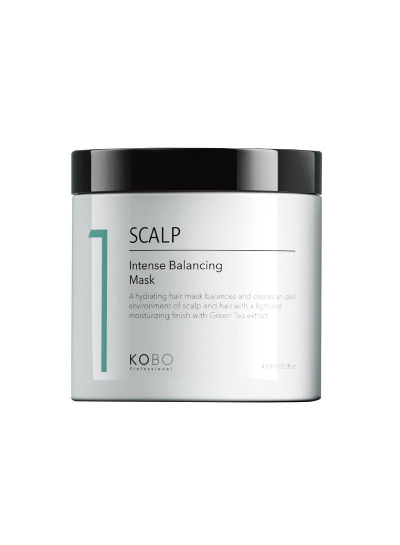 KOBO PROFESSIONAL 1 SCALP INSTENSE BALANCING MASK 450ML