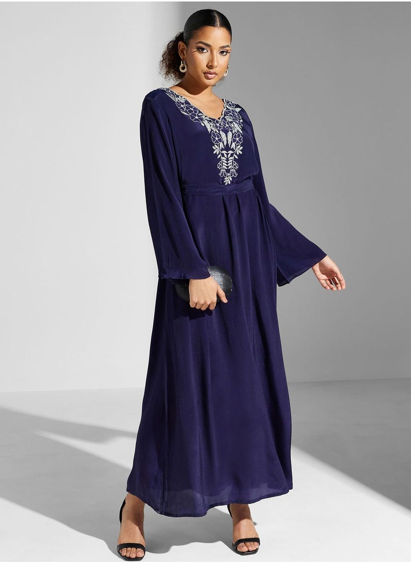 Flared Sleeves Jalabiya